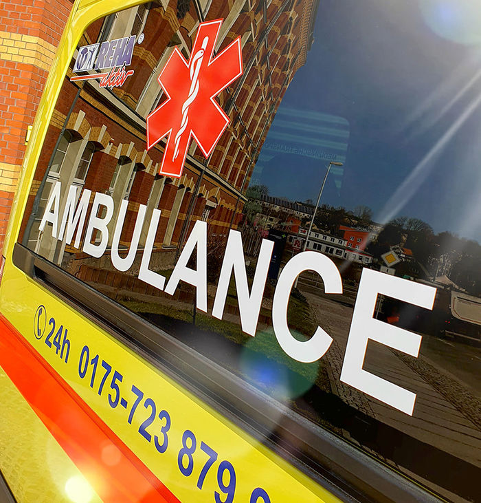 Krankentransport mit RTW Krankentransport mit RTW